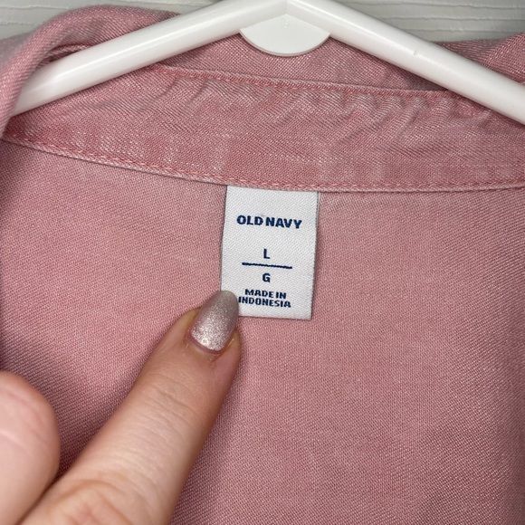 OLD NAVY casual button down long sleeved - Picture 2 of 3